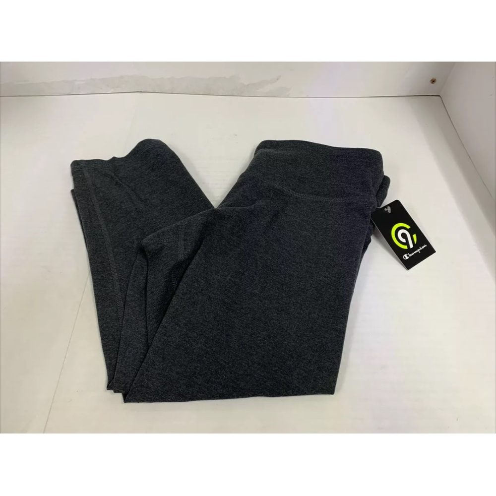 C9 Champion Wide Band Juniors Capri Athletic Pants Leggings Heather 18” Size M
